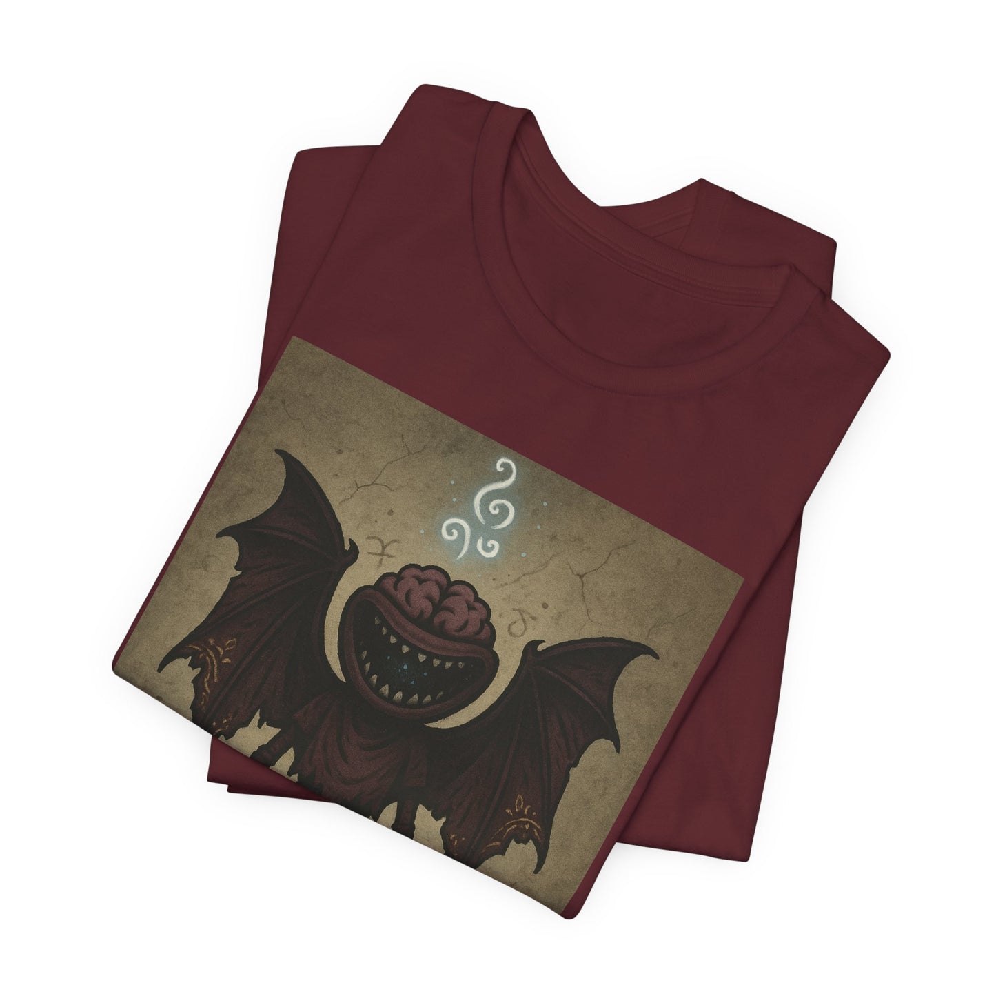 Velvet Maw Monster T-Shirt – Vintage Creature Illustration Tee