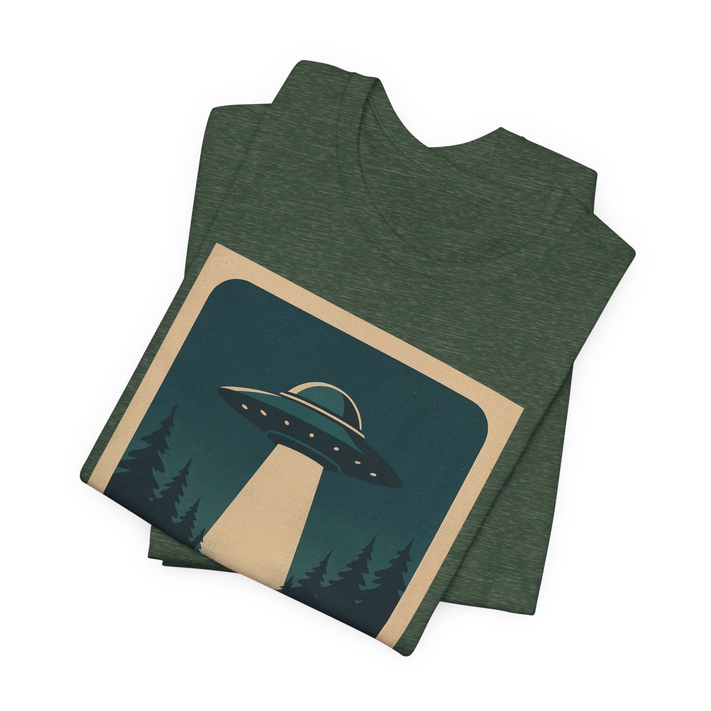 Retro UFO Graphic T‑Shirt