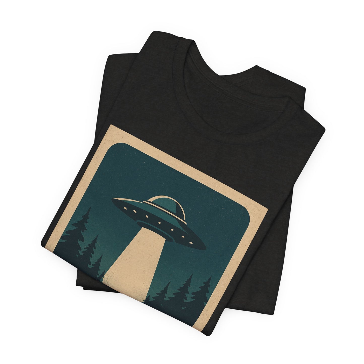 Retro UFO Graphic T‑Shirt