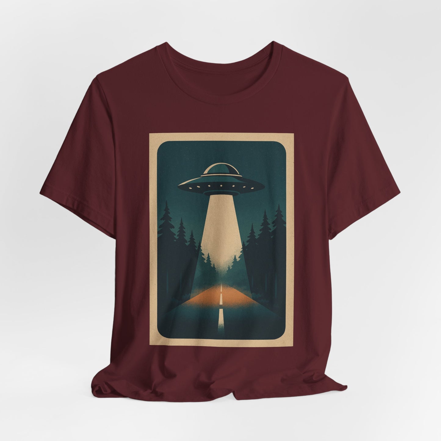 Retro UFO Graphic T‑Shirt