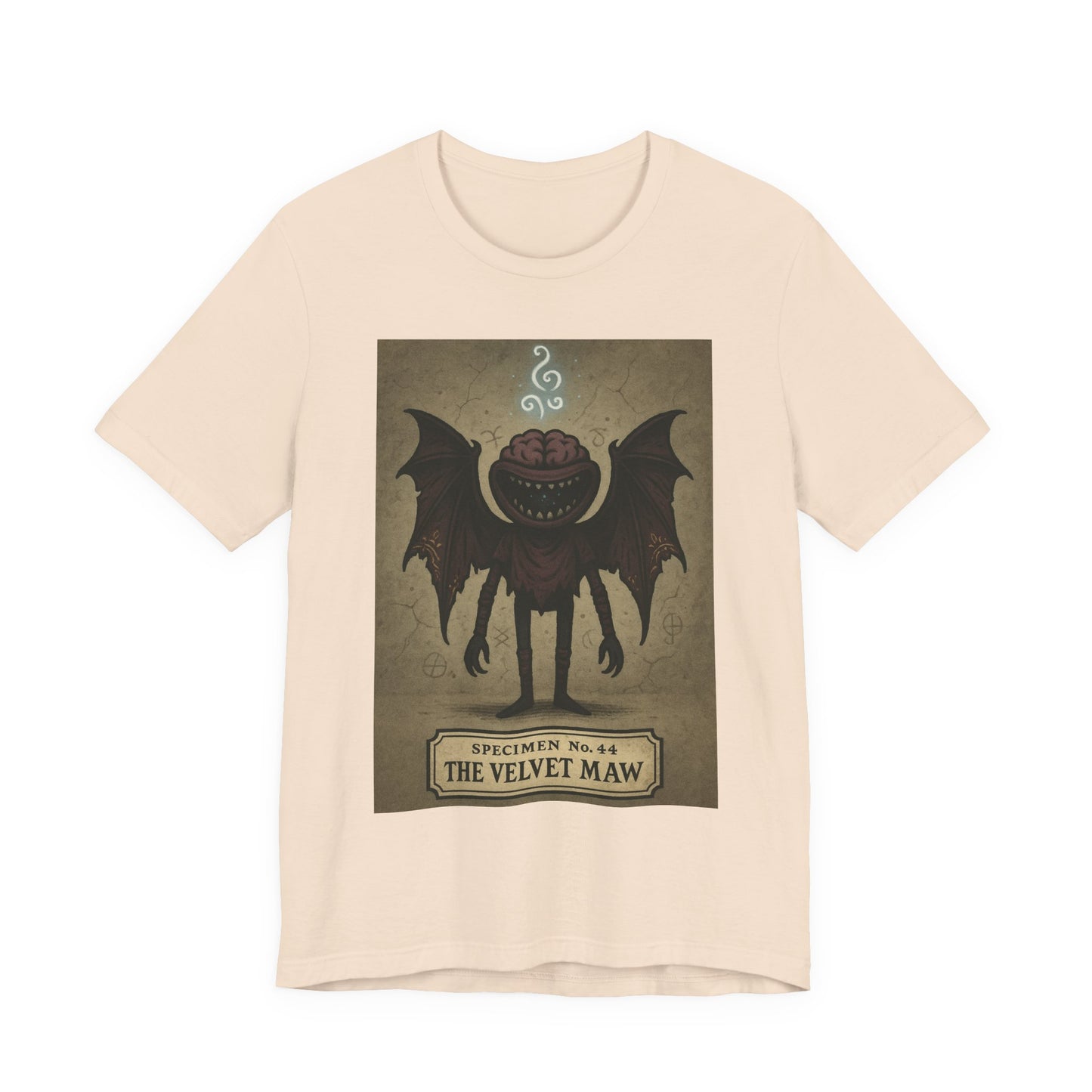 Velvet Maw Monster T-Shirt – Vintage Creature Illustration Tee