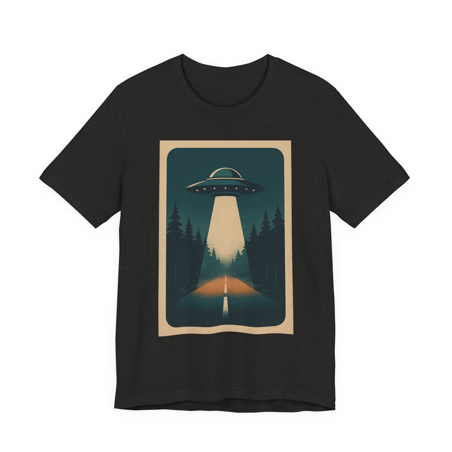 Retro UFO Graphic T‑Shirt