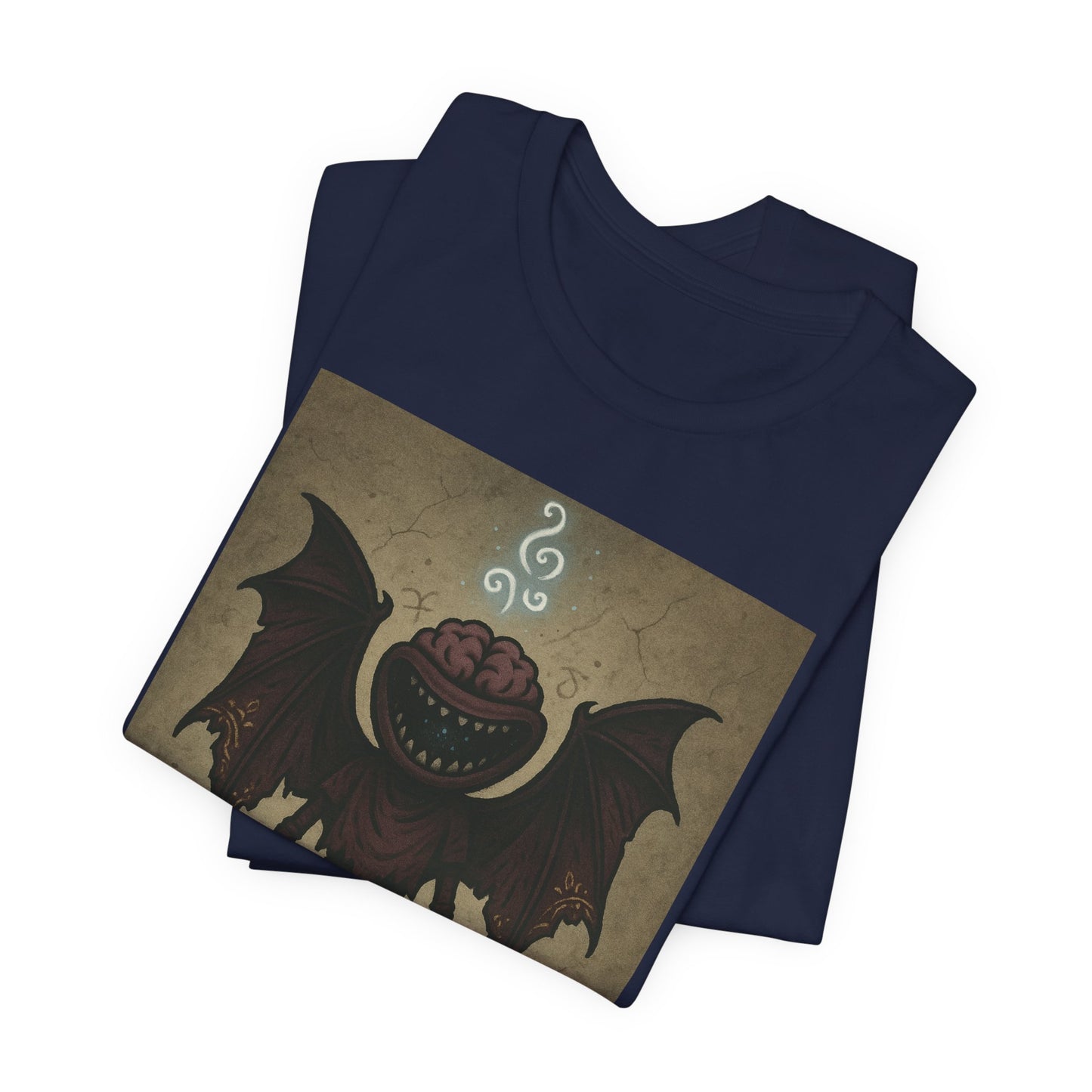 Velvet Maw Monster T-Shirt – Vintage Creature Illustration Tee
