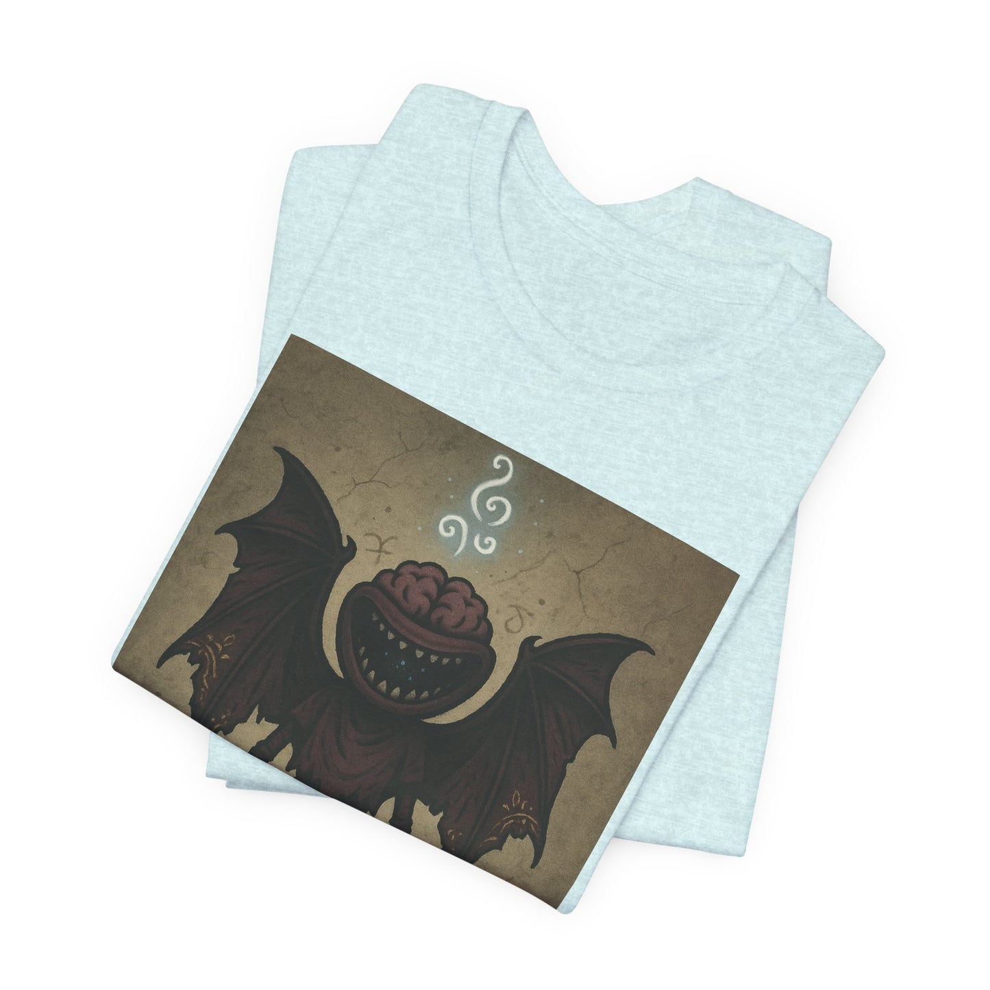 Velvet Maw Monster T-Shirt – Vintage Creature Illustration Tee