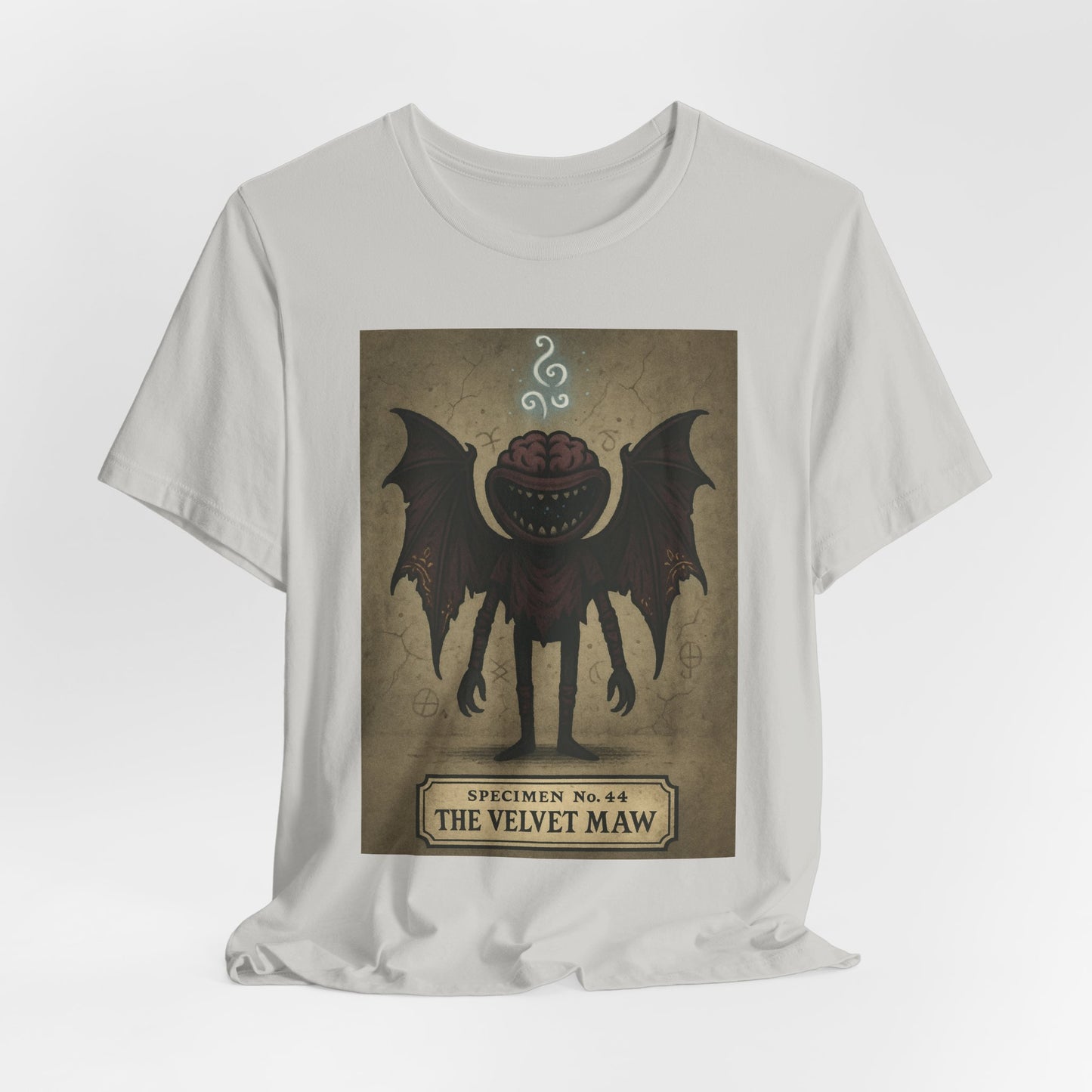 Velvet Maw Monster T-Shirt – Vintage Creature Illustration Tee