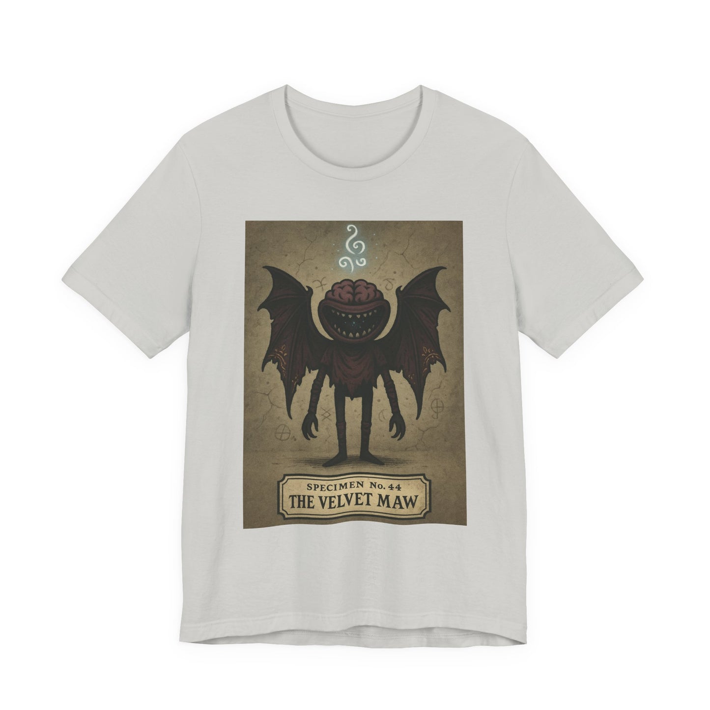 Velvet Maw Monster T-Shirt – Vintage Creature Illustration Tee