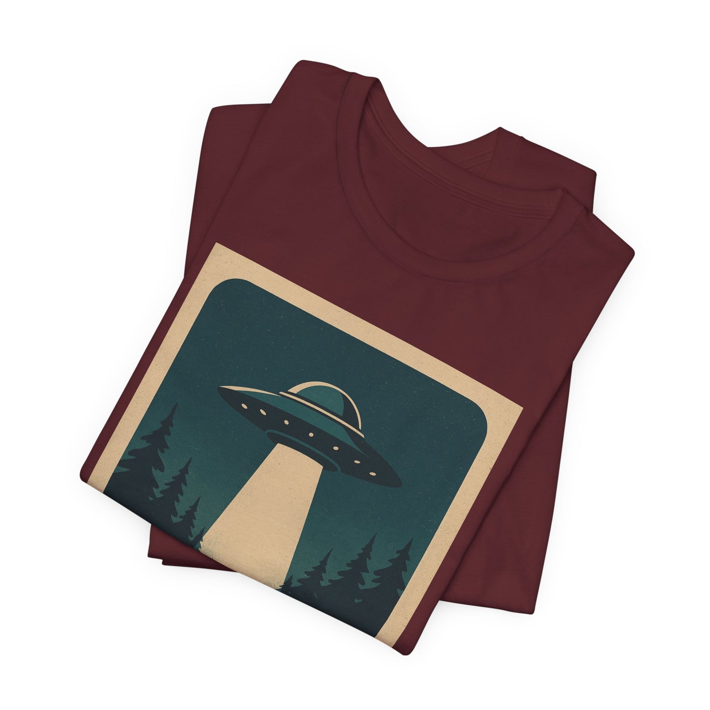 Retro UFO Graphic T‑Shirt