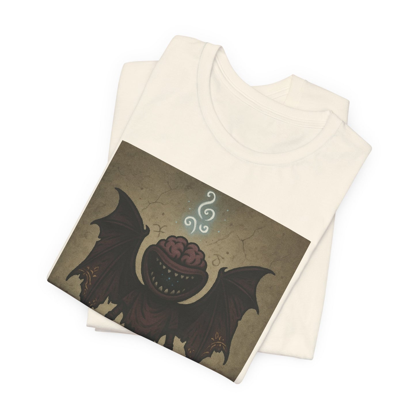 Velvet Maw Monster T-Shirt – Vintage Creature Illustration Tee