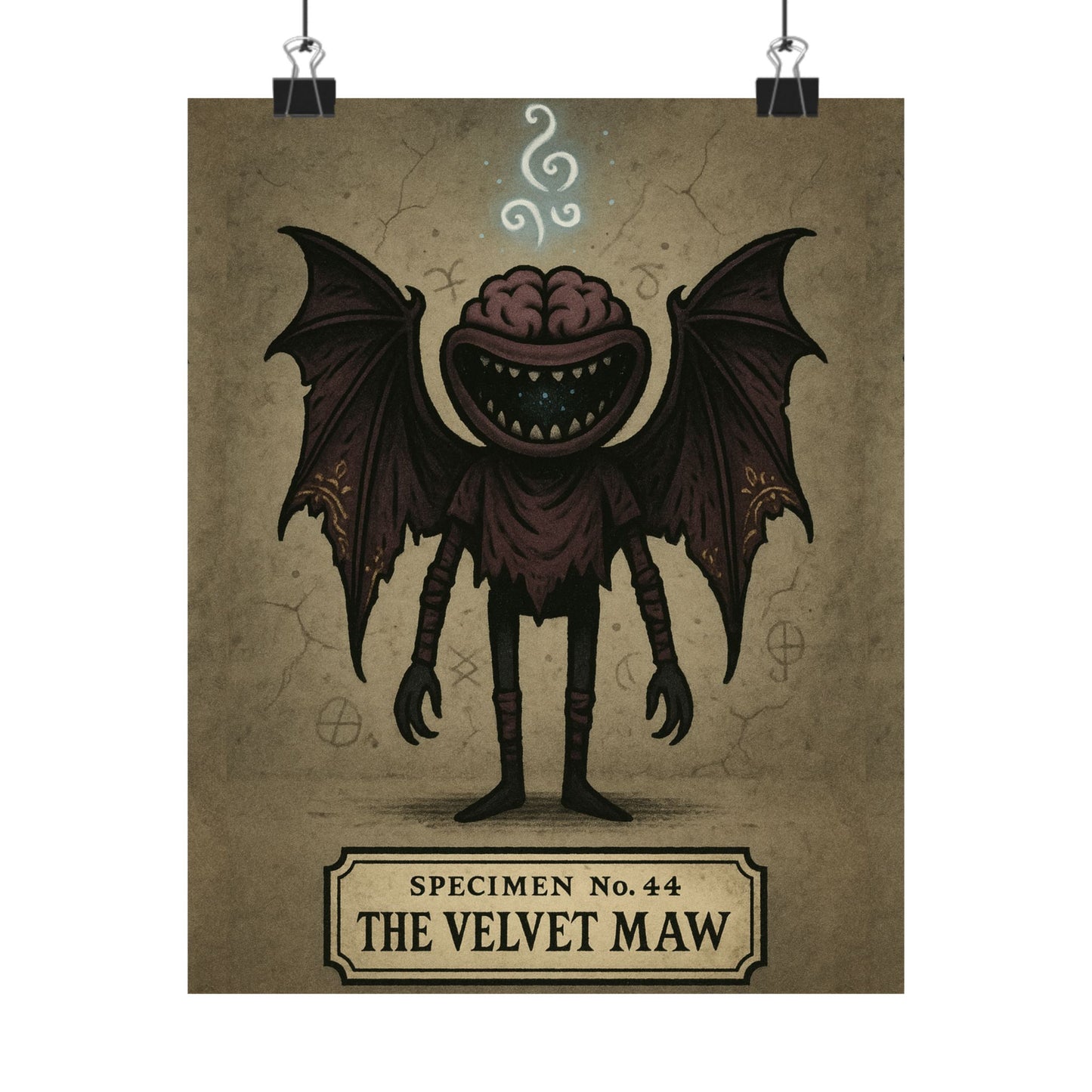 Specimen 44 - Velvet Maw - Poster