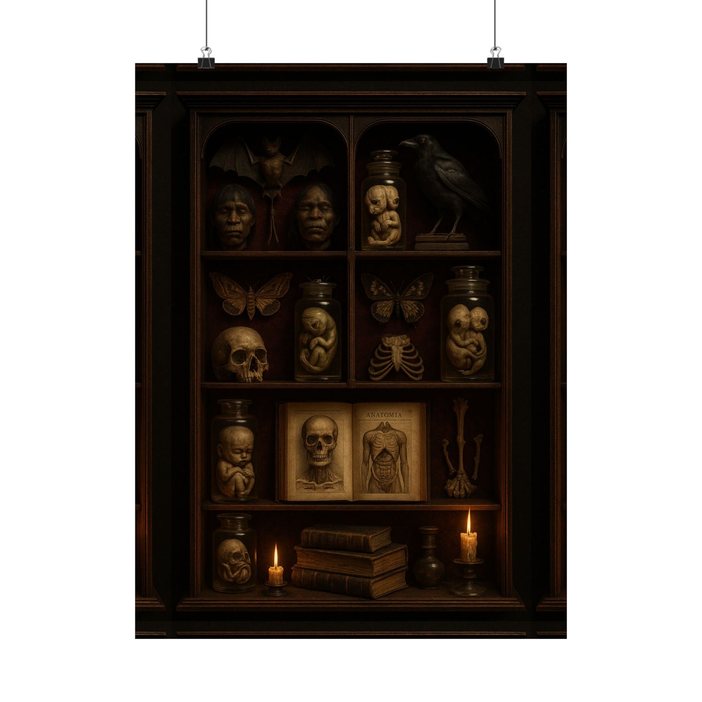 Curiosity Cabinet Matte Poster