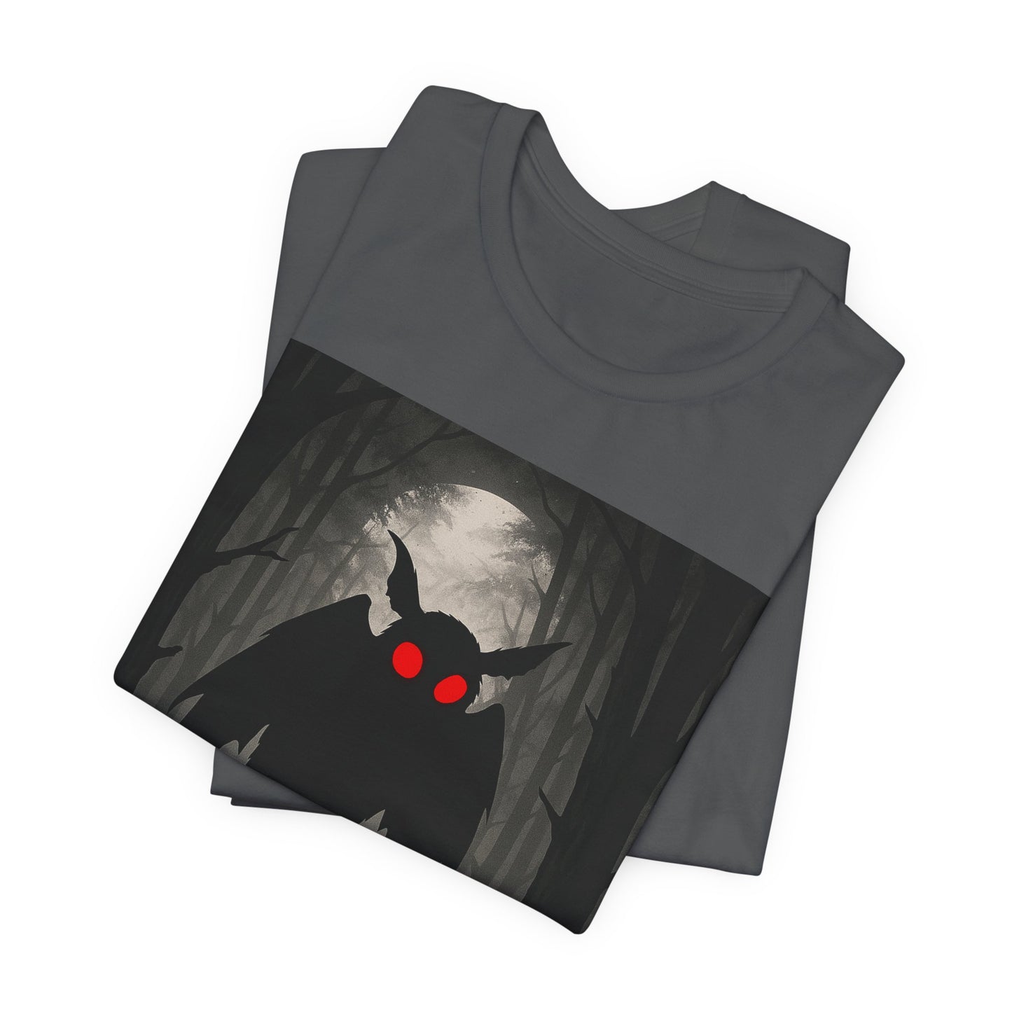 Owl Night Tee — Spooky Red-Eyed Owl Forest T-Shirt