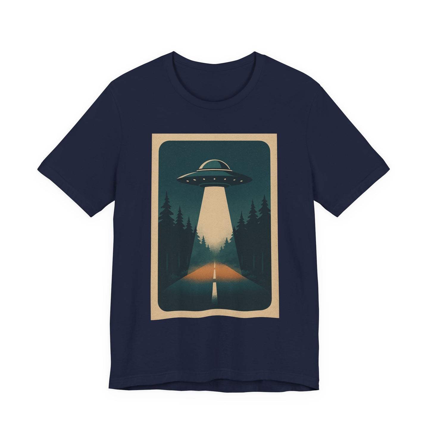 Retro UFO Graphic T‑Shirt