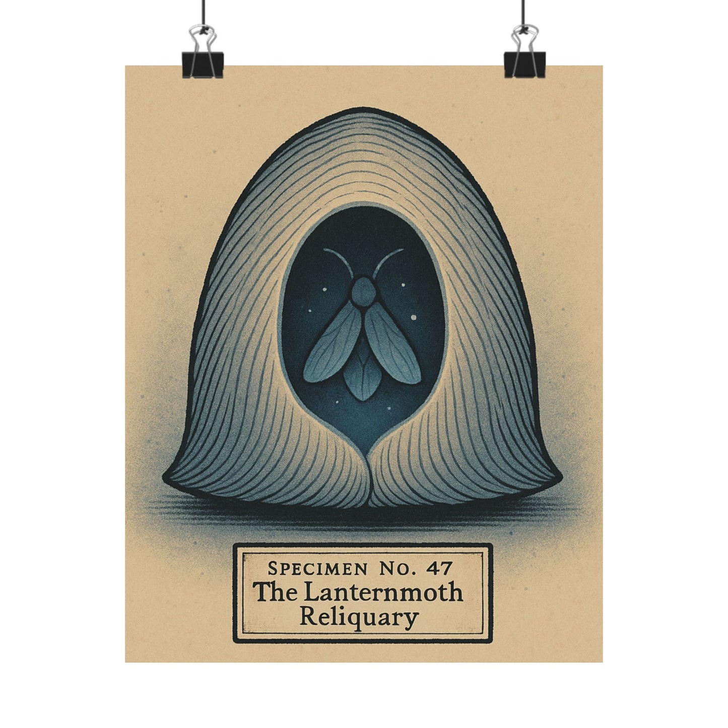 Specimen No. 47 - Lanternmoth Poster