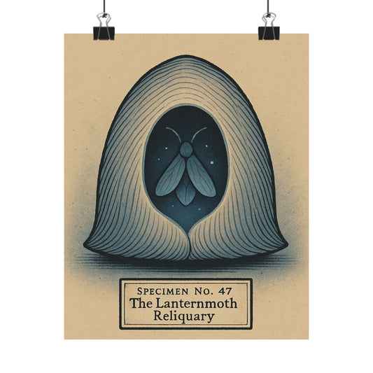 Specimen No. 47 - Lanternmoth Poster