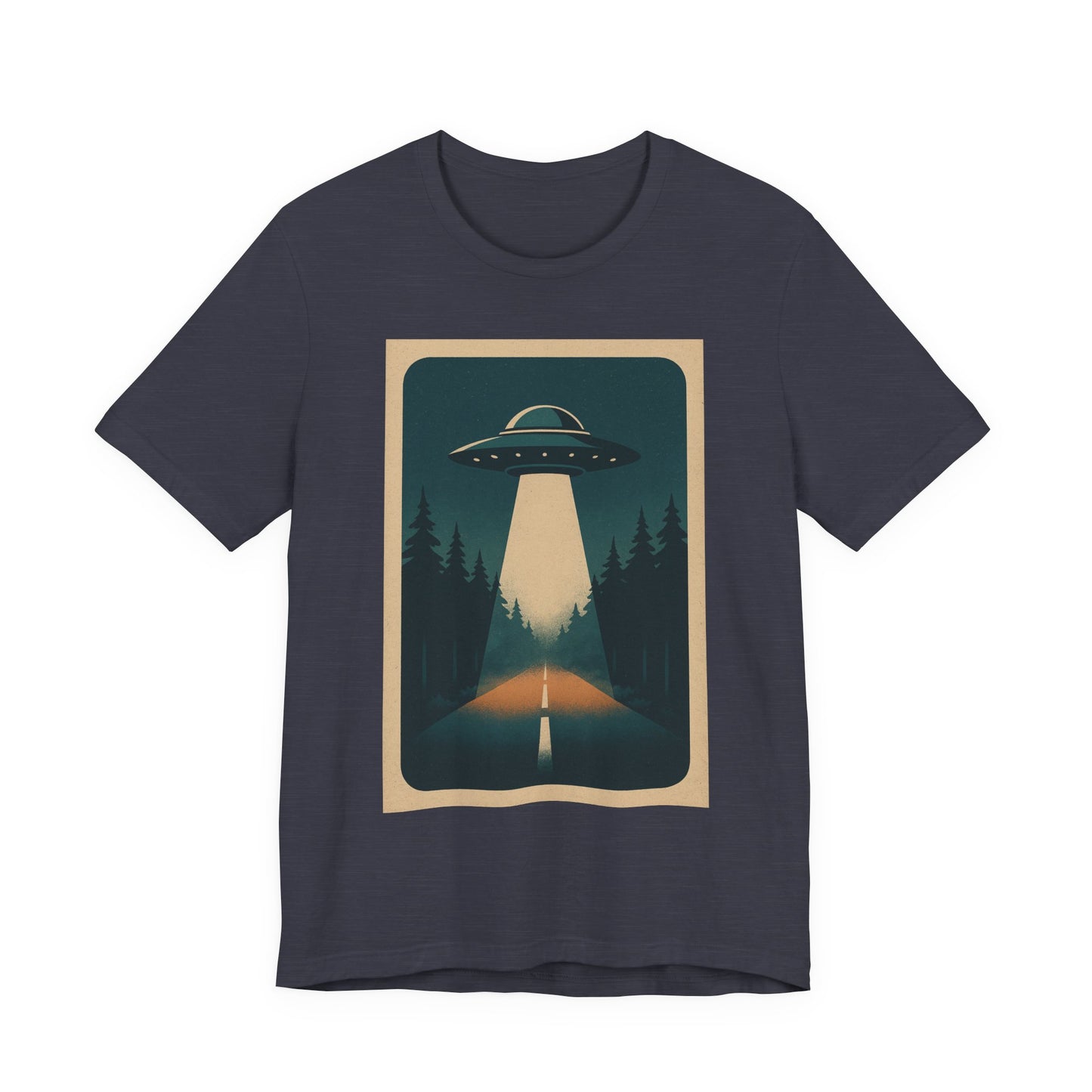 Retro UFO Graphic T‑Shirt