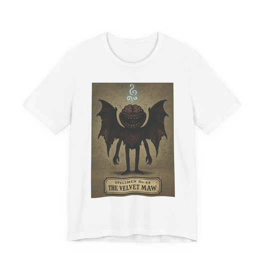 Velvet Maw Monster T-Shirt – Vintage Creature Illustration Tee