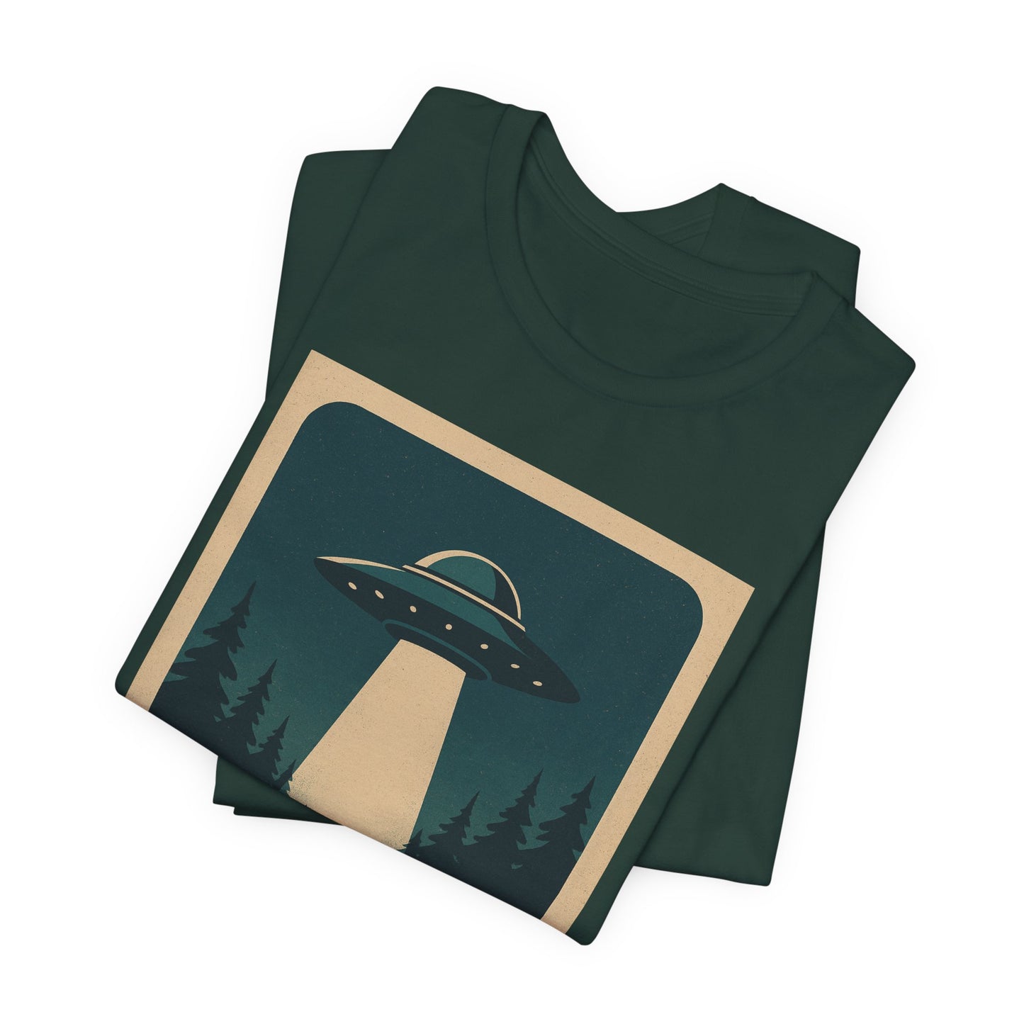 Retro UFO Graphic T‑Shirt